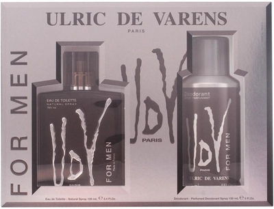 Набір Ulric De Varens UDV Men Туалетна вода 100 мл + Дезодорант 200 мл (3326240045470)