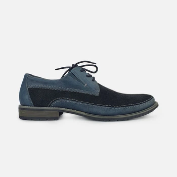 Туфли мужские Basconi 39 синие F12-35-D016 чр.з