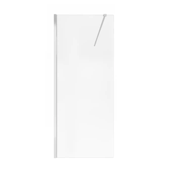 Душова перегородка Qtap Walk-In Standard CRM209.C8 90x190 см, скло Clear 8 мм, покриття CalcLess