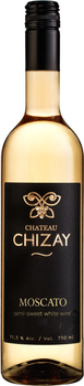 Вино Chateau Chizay Moscato напівсолодке біле 0.75 л 11.5% (4820001633108)