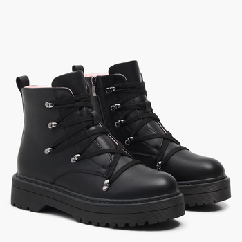 Жіночі черевики високі Cropp 0516S-99X 39 25 см Чорні (5905035351958)