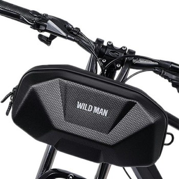 Сумка-тримач на велосипедну раму Wild Man X9 чорний (5904422917999)