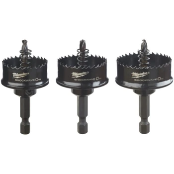 Коронка Milwaukee Shockwave 22/29/35мм 3шт (49224800)