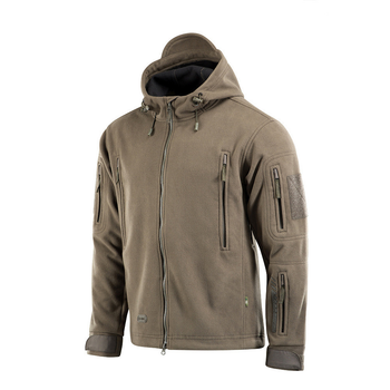 Чоловіча флісова куртка M-Tac DIVISION GEN.II з капюшоном олива розмір XL 50-52
