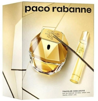 Zestaw damski Paco Rabanne Lady Million Woda perfumowana damska 80 ml + Woda perfumowana damska 20 ml (3349668604623)