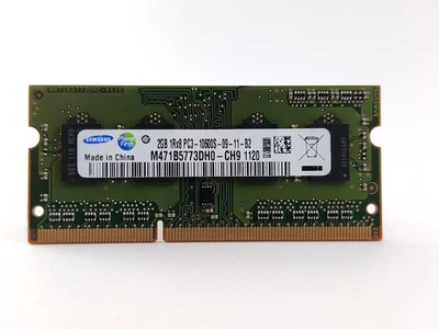 Оперативна пам'ять для ноутбука SODIMM Samsung DDR3 2Gb 1333MHz PC3-10600S (M471B5773DH0-CH9) 12829
