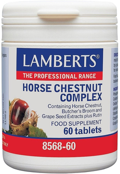 Натуральна харчова добавка Lamberts Horse Chestnut 60 таблеток (5055148403522)