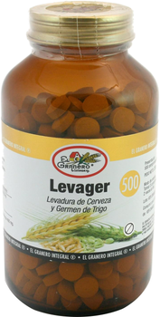 Натуральна харчова добавка El Granero Levager 400 mg 500 капсул (8422584031805)