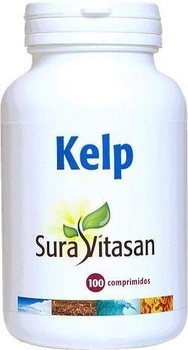 Suplement diety Sura Vitasan Kelp 225 mg 100 kapsułek (0628747105491)