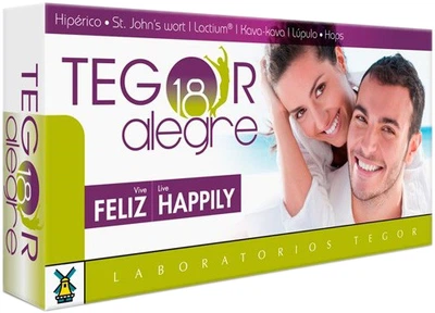Дієтична добавка Tegor 18 Alegre 40 капсул (8429007046415)
