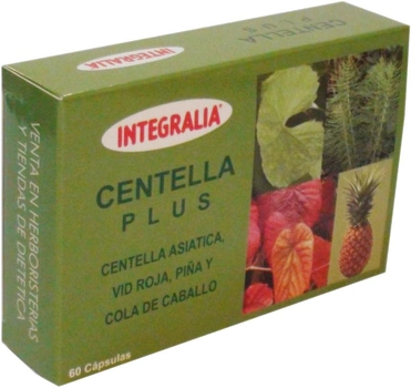 Дієтична добавка Integralia Centella Asiatica Plus 60 капсул (8436000545685)