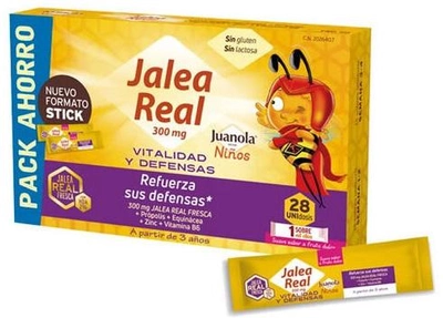 Дієтична добавка Juanola Royal Jelly Children 28 шт (8470002026407)