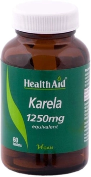 Натуральна харчова добавка Health Aid Karela 1250 мг 60 таблеток (5019781025466)