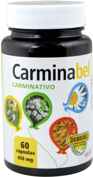 Натуральна харчова добавка Herdibel Carminabel 450 мг 60 капсул (8436024231373)