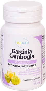Натуральна харчова добавка Sanon Garcinia Cambogia 720 мг 30 капсул (8437013869522)