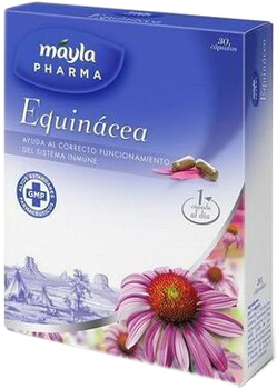 Натуральна харчова добавка Soria Natural Mayla Equinacea + Vitamina C + Zinc 30 капсул (8437013017169)