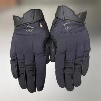 Перчатки тактические First Tactical, Черные, размер L, стрейч, мужские, сенсор, защита от травм, вентиляция