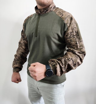 Тактическая рубашка UBACS TTX CoolPass мультикам олива 48