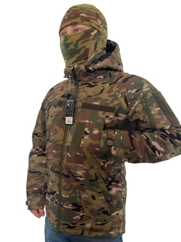 Куртка военная зимняя Softshell ТТХ, Пиксель 52