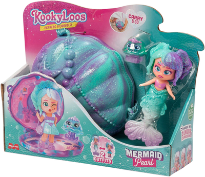 Lalka Magic Box KookyLoos Kooky Mermaids Syrena Pearl 8 cm (8431618026601)