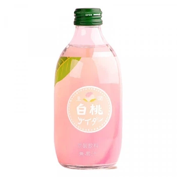 Напій сильногазований Tomomasu White Peach Cider 300 мл