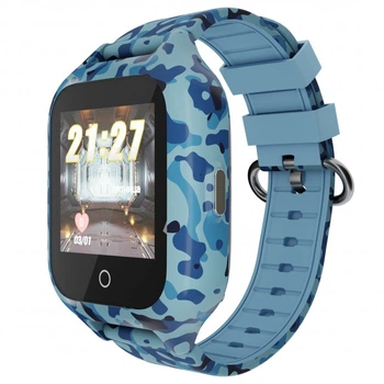 Дитячий GPS годинник з відеодзвінком та прослуховуванням MYOX MX72BLW (4G) водонепроникний камуфляж