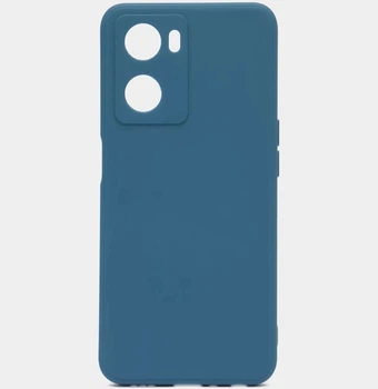 Чехол Fiji Soft для Oppo A57s силикон бампер темно-синий