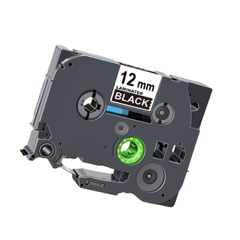 Картридж Brother P-Touch TZe-335 12 мм білий/чорний, стрічка ламінована