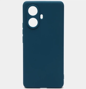 Чехол Fiji Soft для Realme 10 Pro Plus силикон бампер темно-синий