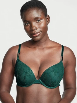 Бюстгальтер з кісточками Victoria's Secret 801019645 38DD Зелений (1159792263)