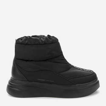 Жіночі зимові черевики низькі Crosby 438107/12-01E 39 26 см Чорні (4255679908461)