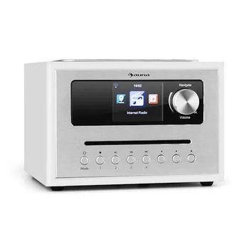 Интернет-радио Auna Silver Star CD Cube Radio (10033004)