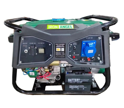 Бензиновый генератор Iron Angel EG 7500 ME (2001258)