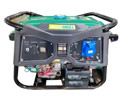 Бензиновый генератор Iron Angel EG 5500 ME (2001257)