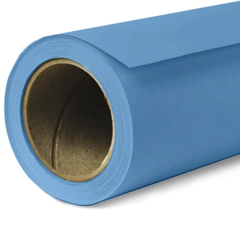 Фон бумажный Savage Widetone Gulf Blue рулон 2.72x11 м (30-12)