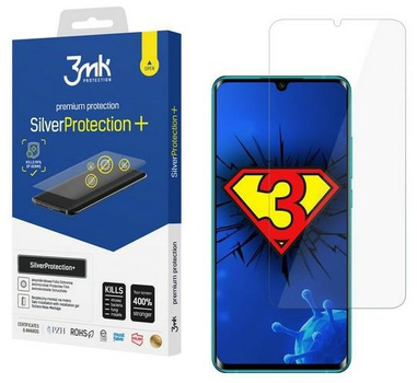 Folia ochronna 3MK Silver Protect+ do Xiaomi Mi Note 10 antymikrobowa (5903108302227)