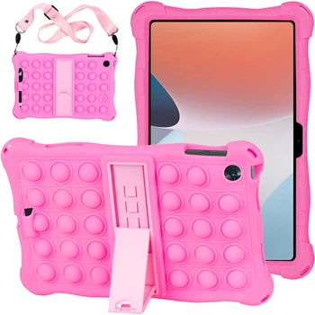 Силиконовый чехол Galeo Pop It для OPPO Pad Air 10.36" Pink