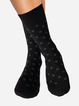 Шкарпетки чоловічі Noviti SB004-M-08 43-46 Чорні (5905204309049)