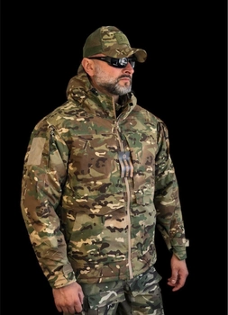 Зимова тактична куртка на Omni-Heat підкла УКР ТАКТ мультикам 56