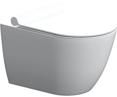 Унітаз підвісний DAMIXA Scandinavian Pure DX36C1701SC Rimless з сидінням Soft Close дюропласт