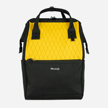 Plecak Himawari Tr23186-1 Żółty/Czarny (5902021116348)