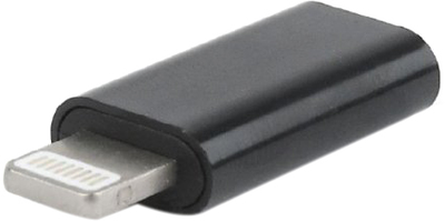 Адаптер Gembird Type-C adapter (CF/8pin M) Black (A-USB-CF8PM-01)