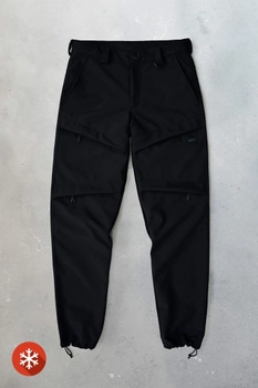 Теплі Garne штани X-POCKETS fleece | чорний 4/22 M Чорний (8011924)