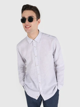 Рубашка мужская Colin's CL1063686LGR XL Light Grey (8683197581228)