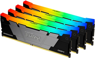 Pamięć operacyjna Kingston Fury DDR4-3600 32768 MB PC4-28800 (zestaw 4x8192) Renegade RGB (KF436C16RB2AK4/32)