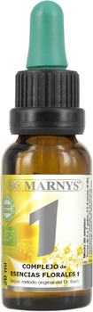 Suplement diety Marnys Complejo Floral Bio N 1 Urgencias 20 ml (8410885077578)