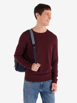 Джемпер чоловічий Colin's CL1046786MBR S Bordeaux Melange (8683197806581)