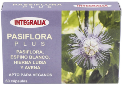 Дієтична добавка Integralia Pasiflora Plus 60 капсул (8436000541670)