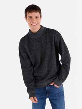 Свитер теплый зимний мужской Colin's CL1065665BLK S Черный (8683197900760)