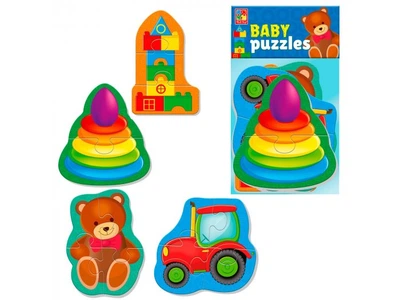 Беби пазлы Малыш сможет. Игрушки, Vladi Toys, VT1106-94